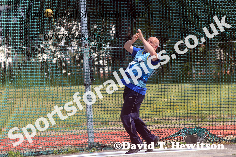 Hammer, 2025 NEMAA Track and Field, Monkton. Photo: David T. Hewitson/Sports for All Pics